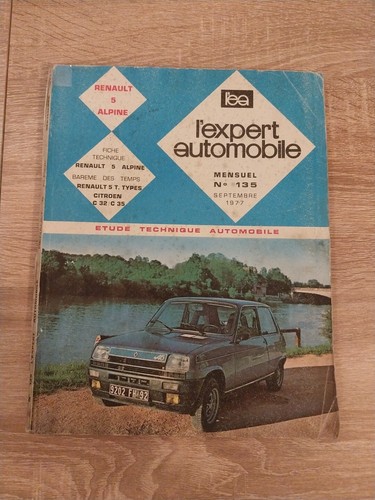 Revue technique renault - revue, 5