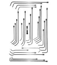 Tiran Edition 29 Pcs 360° Rotatable Paintless Dent Repair (PDR) Tools