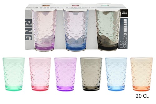 Lot verres gobelets à - 6,