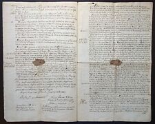 CANADA. Pierre Huet de La Valinière	Original Manuscript Petition 1798