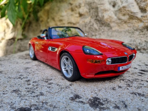 Bmw roadster rouge 1 18 - roadster,
