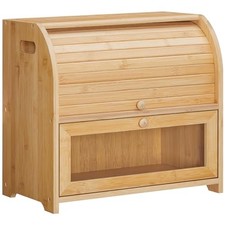 HOOBRO Boite a Pain en Bambou