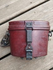 Dienstglas German Bakelite Brown Date 44 6x30 Broken Binocular Case 