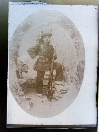 Négatif photo sur - photo, plaque