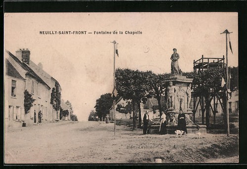 Cpa neuilly saint - cpa, neuilly-saint-front