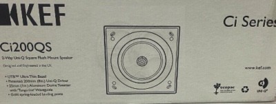 Kef ci200qs square in - kef,