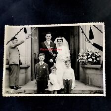Old Photograph Wedding Freemason Exit From The Temple Freemasonry Nantes