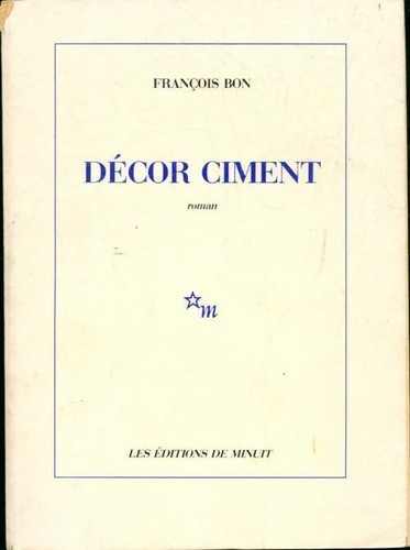 Décor ciment françois bon - décor,