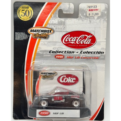 New matchbox coca cola 1998 - coca-cola,