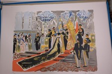 Iran 4 Lithographies signées