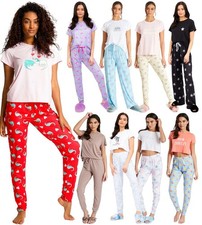 Femmes Long Jersey Pyjama