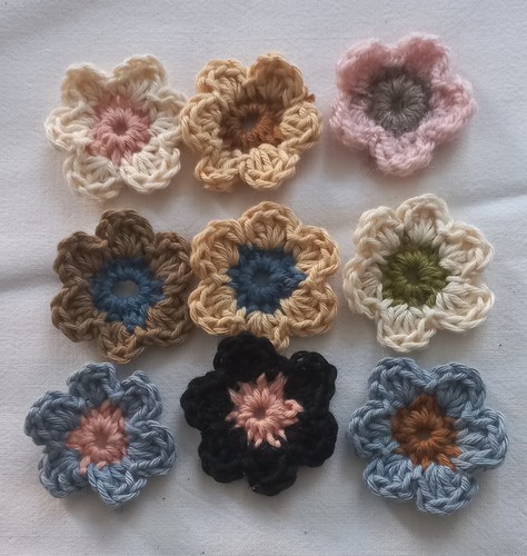 Lot petites fleurs - fleurs, fait