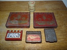 Interesting Small Lot of Dr Guyot Book Shaped Boxes, Mental Licorice,