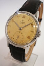 OMEGA STEEL, CALIBER 265, good condition, WORKS PERFECTLY, late 40s
