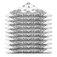 Lot Bandana Blanc - Motif