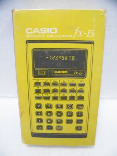 Casio vintage calculator - vintage,