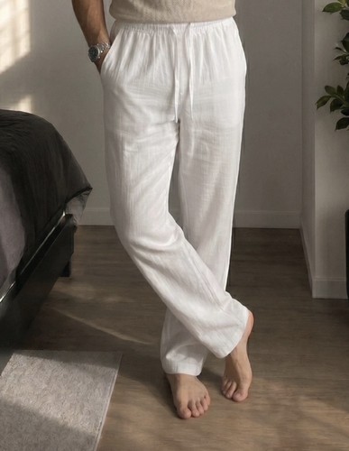 Pantalon lin - ,