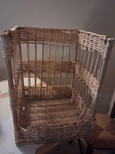 LOT de 3 PANIERES OSIER pour