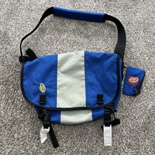 Timbuk2 Classic Messenger Bag Medium Blue Laptop Travel Work USA