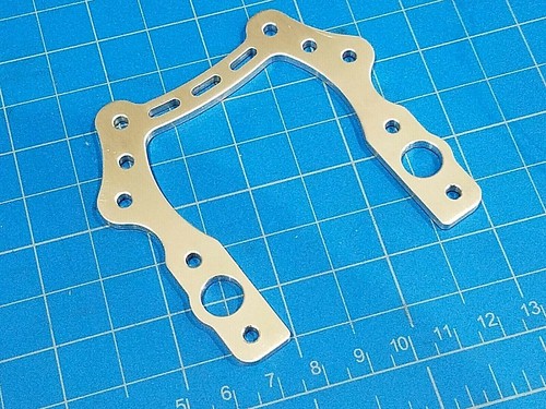 Aluminum front shock mount - front,
