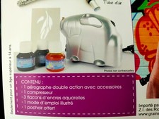 kit aérographe graine Créative double action