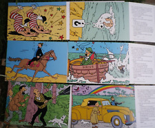 Tintin carte postale Q8 série