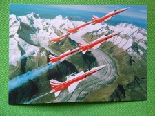 Carte postale postcard FORCE AERIENNE  PATROUILLE SUISSE    F-5E   TIGER II