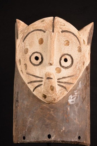 Ancient african leopard mask - ancient,
