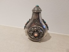 Tabatière chinoise argent