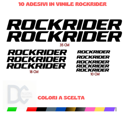 Adhésifs rockrider vélo vtt - rockrider,
