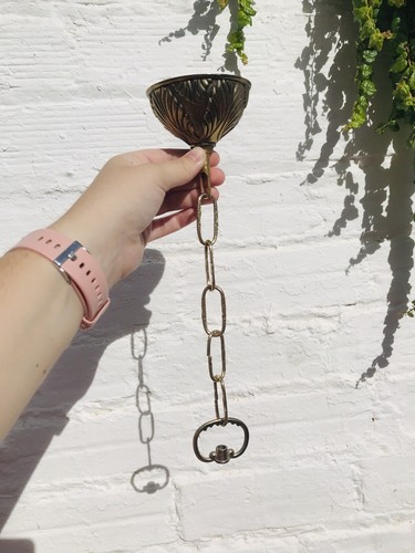 Lustre ancien bronze 14 - 3,5, x