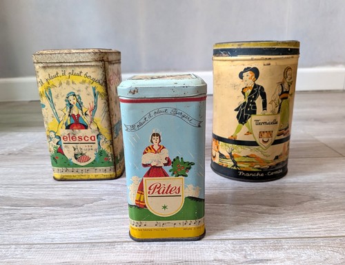 Lot boites vintage - de,