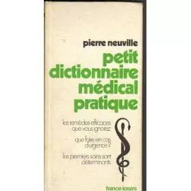 Petit dictionnaire médical