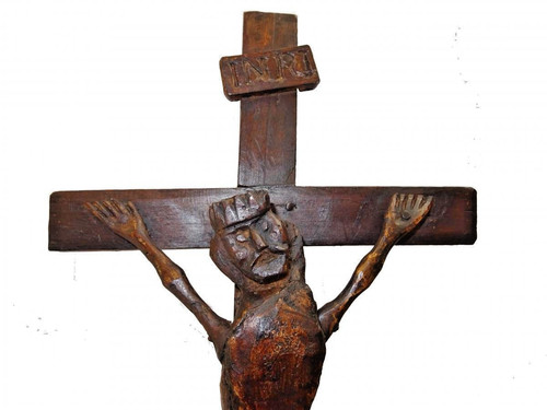 Christ naïf 18ème siècle - du,
