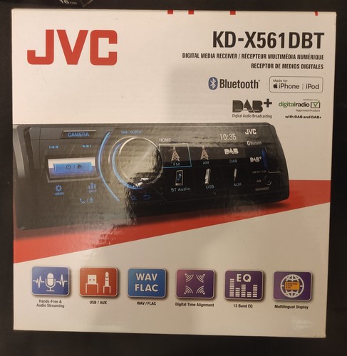 Jvc x561dbt autoradio mp3 - autoradio,