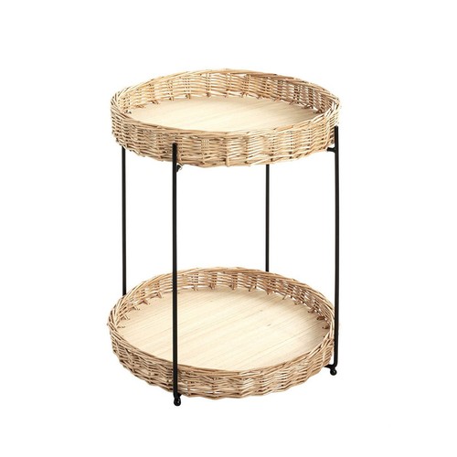 Table appoint osier irène - osier, "irène"