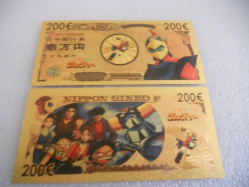 Billet polymere goldorak - billet,