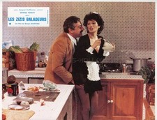 SEXY EDWIGE FENECH LES ZIZIS BALADEURS 1980 VINTAGE LOBBY CARD ORIGINAL #4