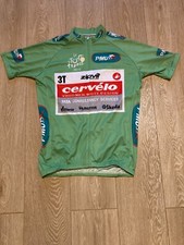 maillot vert tour de france cycliste 2010 cervelo tor hushovd