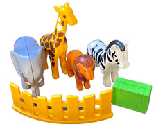 PLAYMOBIL 123  ZOO lot animaux
