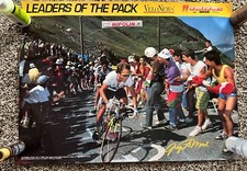 Greg LeMond 1990 Tour de France poster 18" x 24"  Velo News Leader Of The Pack
