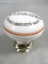 🇫🇷 POIGNEE PORCELAINE VIDAGE JACOB DELAFON BOUTON DE VIDANGE LAVABO BAIGNOIRE