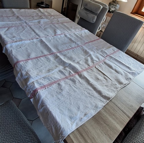 Nappe ancienne lin - nappe,