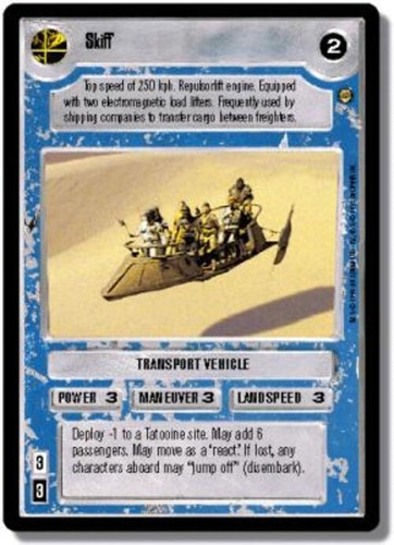 Skiff star wars ccg - skiff, (l)