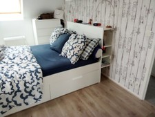 lit 140   sommier   tête de