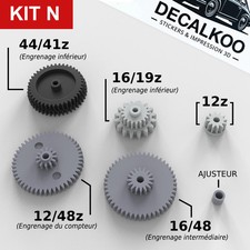 [Kit N] Kit complet Engrenages