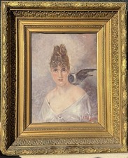 Tableau Ancien Portrait de