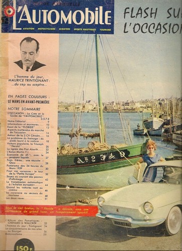 Automobile 158 1959 renault - l'automobile,