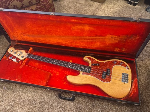 Fender precision bass guitar - p,