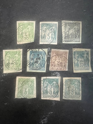 Lot entiers postaux - lot, d'entiers